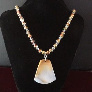 🩸Chalcedony Agate Stone Necklace🩸